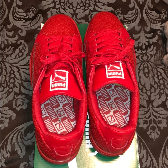 Red Match Emboss Puma - Picture 6 of 6